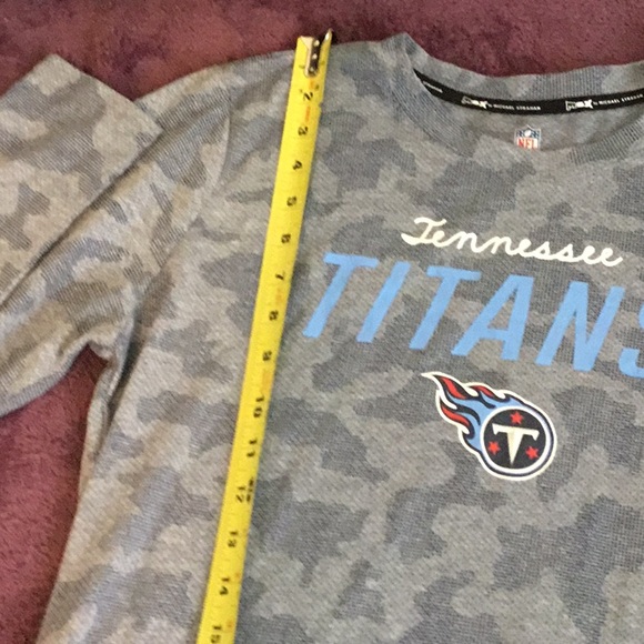 NWT MSX Michael Strahan NFL TENNESSEE TITANS Women’s Long Sleeve Top - Picture 8 of 16